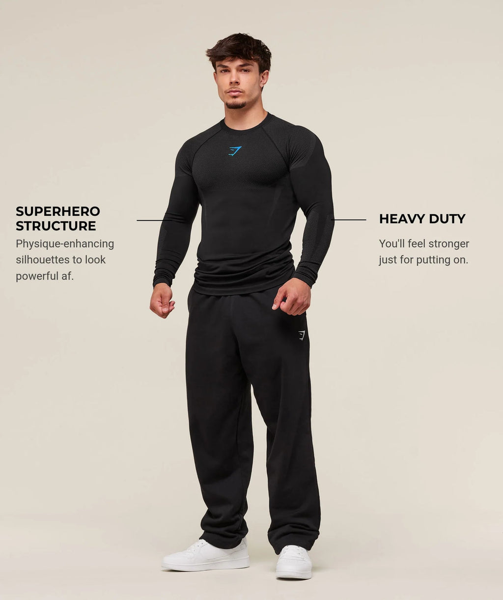 Gymshark Onyx 5.0 Seamless Long Sleeve T-Shirt