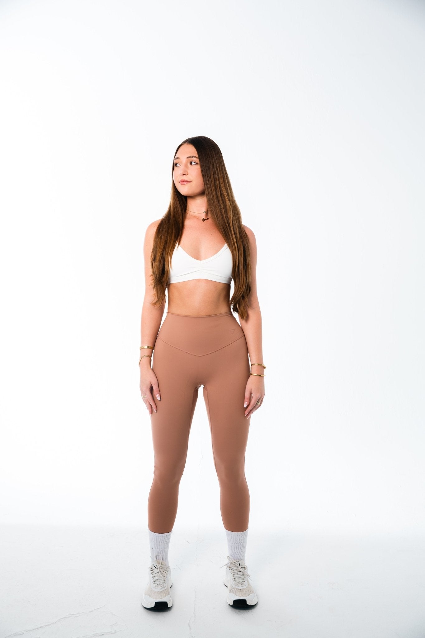 Gymshark Autumn Brown Elevate Leggings 2.0