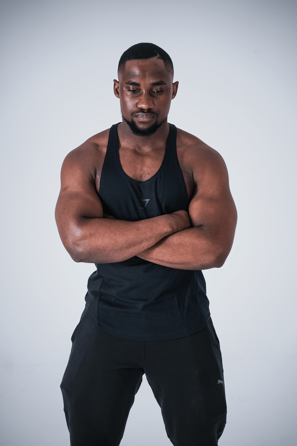 Gymshark Bold Black Stringer