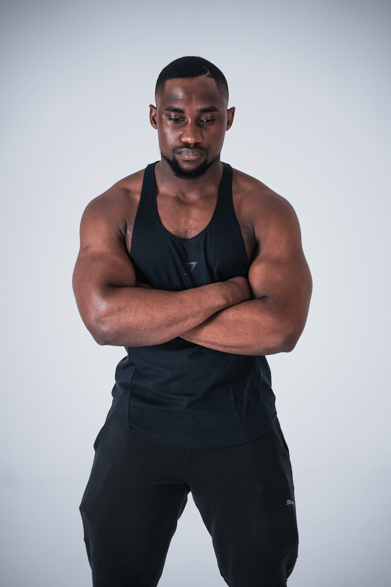 Gymshark Bold Black Stringer