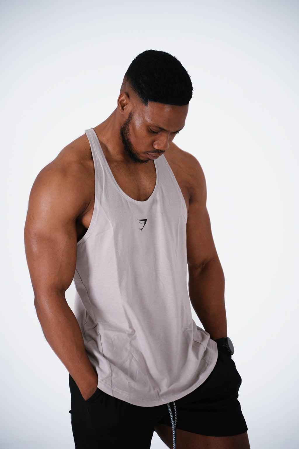 Gymshark Bold Grey Stringer