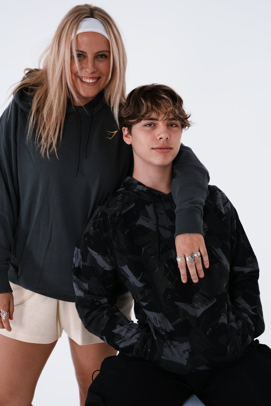 Gymshark Unisex Bold Grey Hoodie