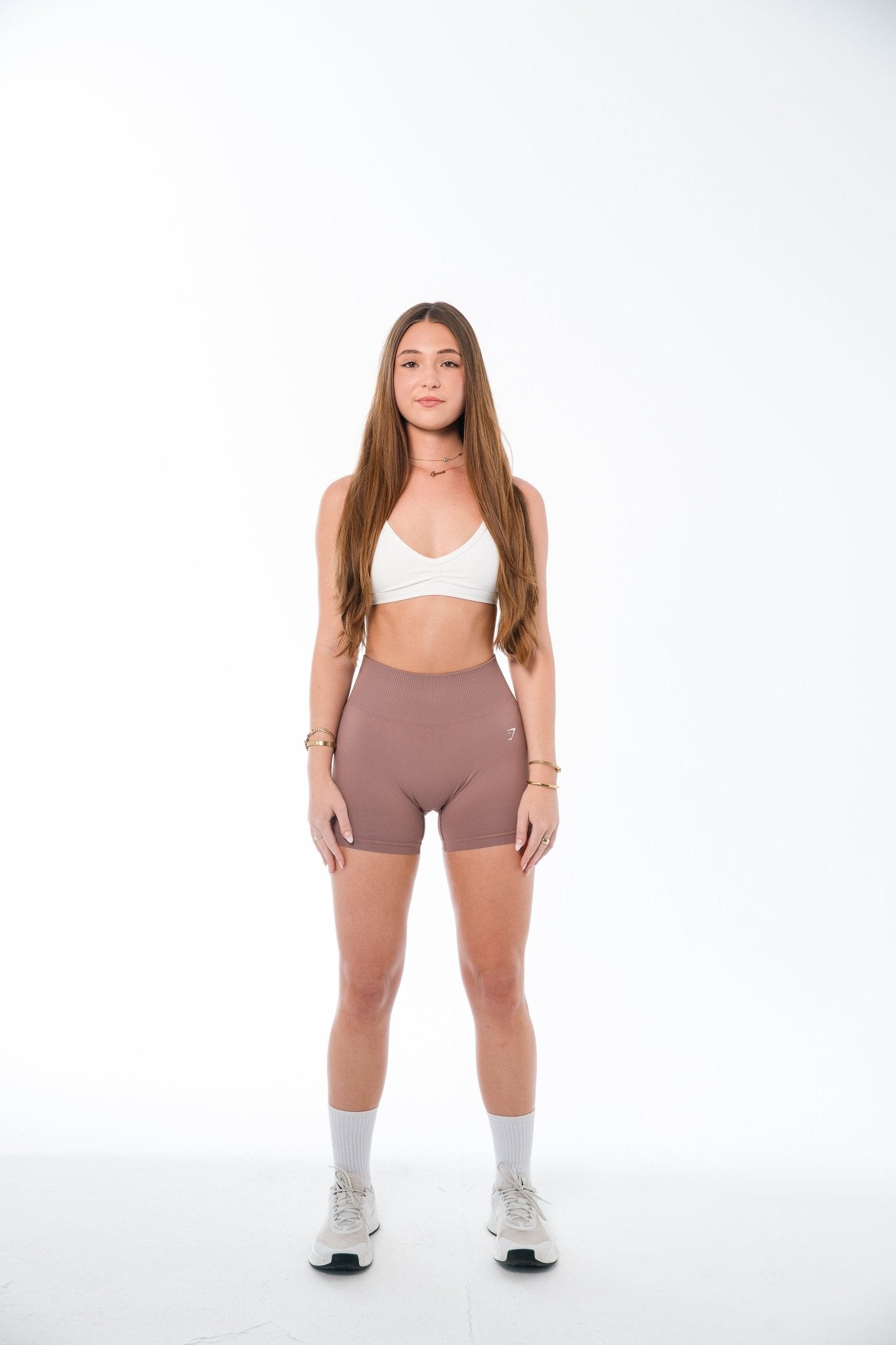 Gymshark Chestnut Pink Everyday Seamless Shorts