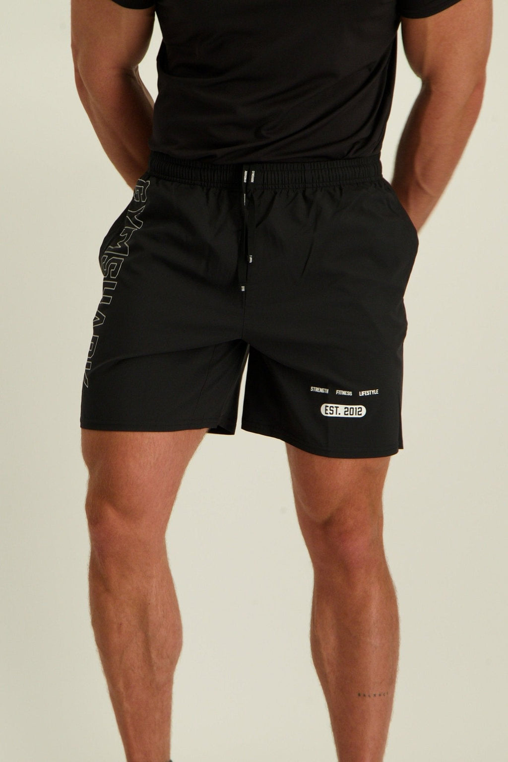 Gymshark Fitness Graphic Shorts - Black