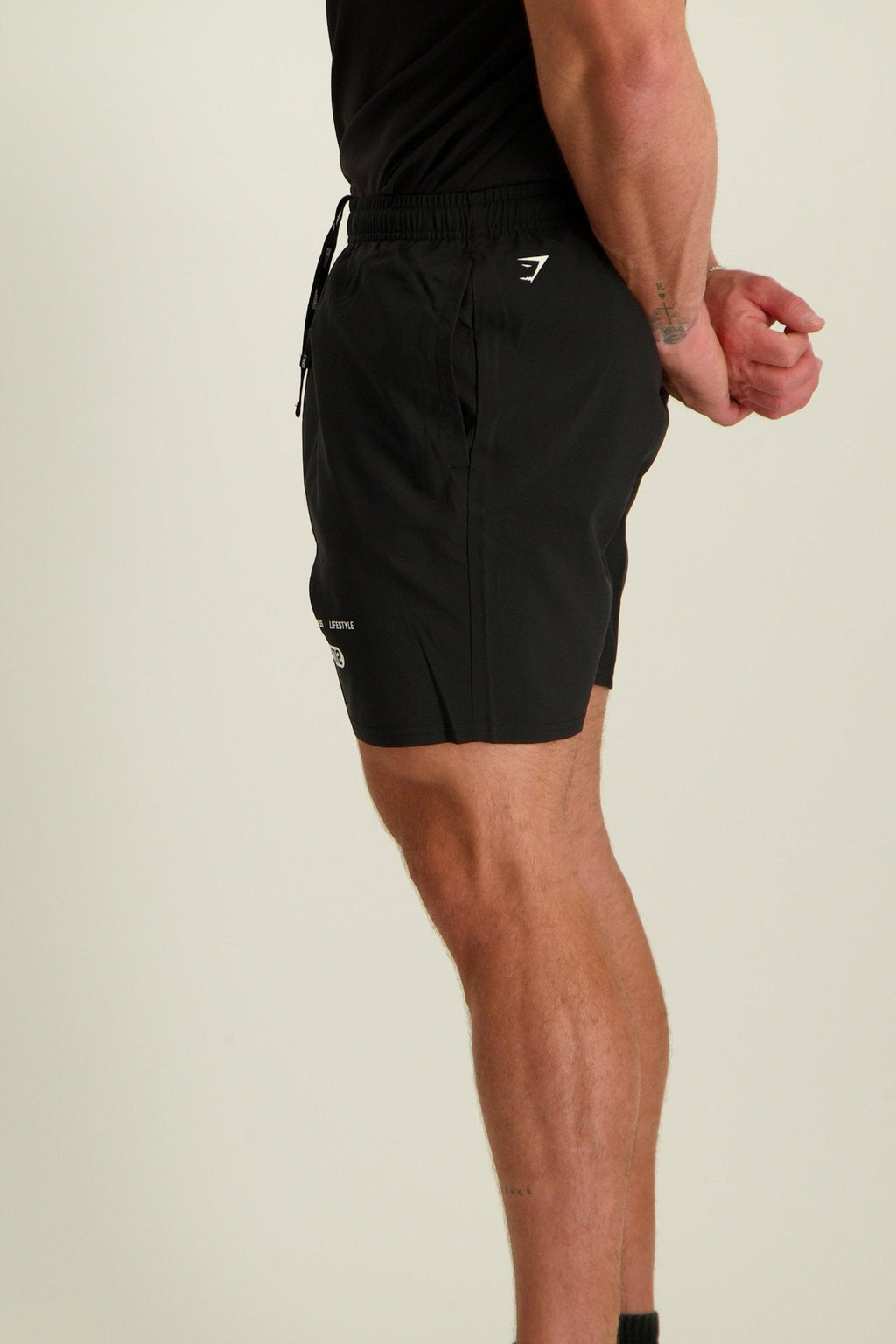Gymshark Fitness Graphic Shorts - Black