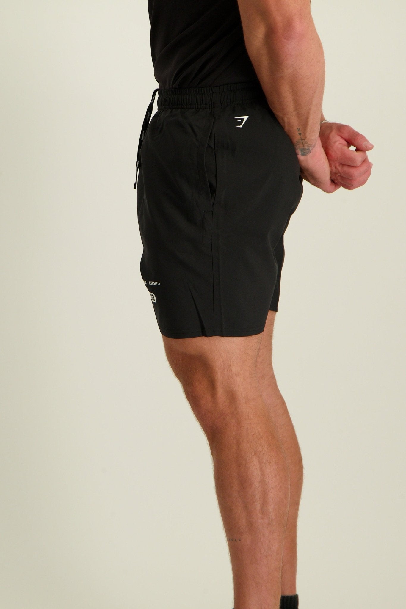 Gymshark Fitness Graphic Shorts - Black