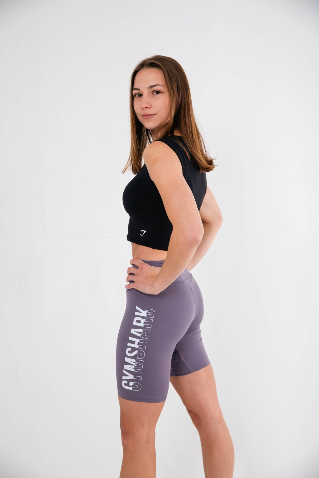 Gymshark Fraction Shorts - Fog Purple