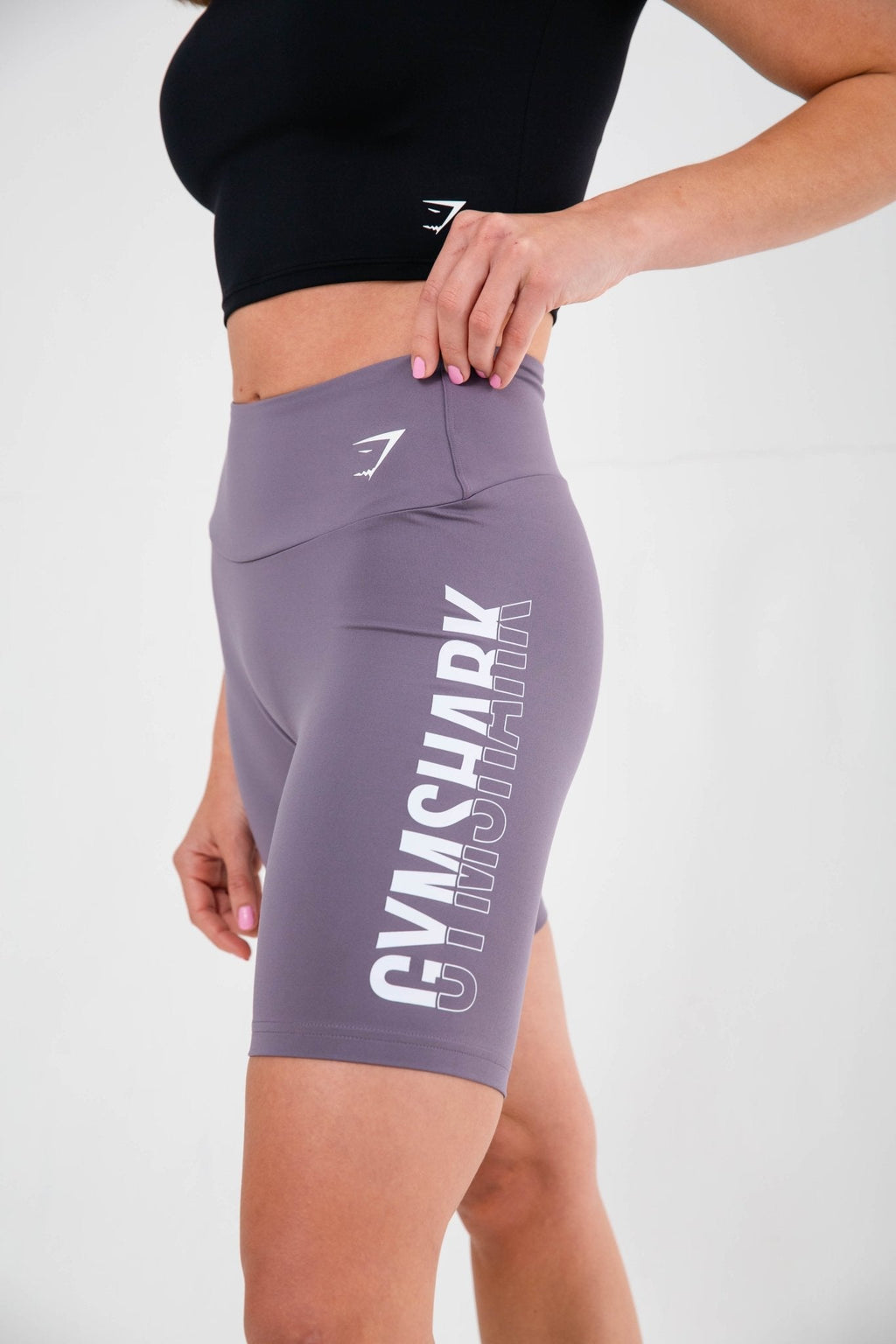 Gymshark Fraction Shorts - Fog Purple