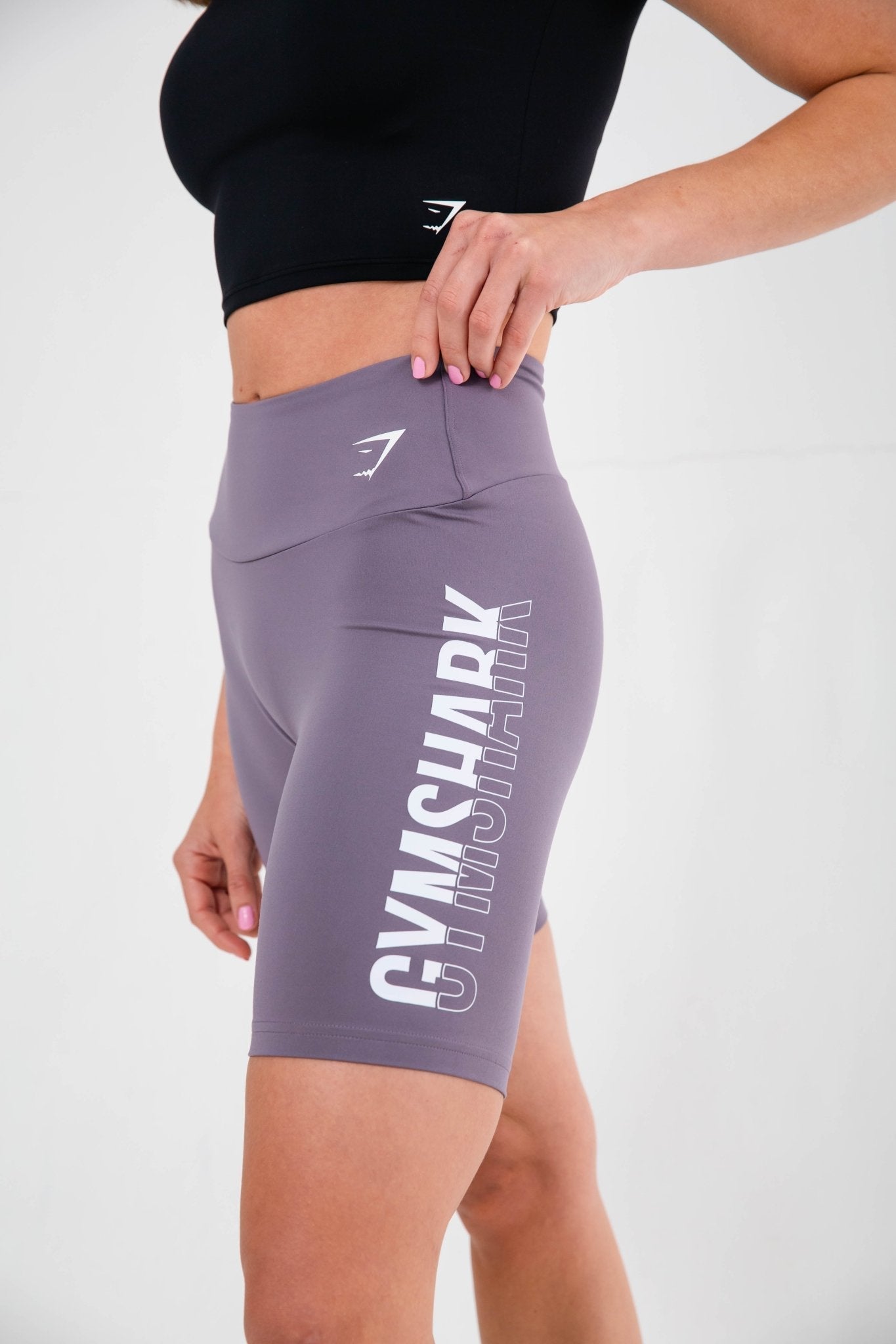 Gymshark Fraction Shorts - Fog Purple