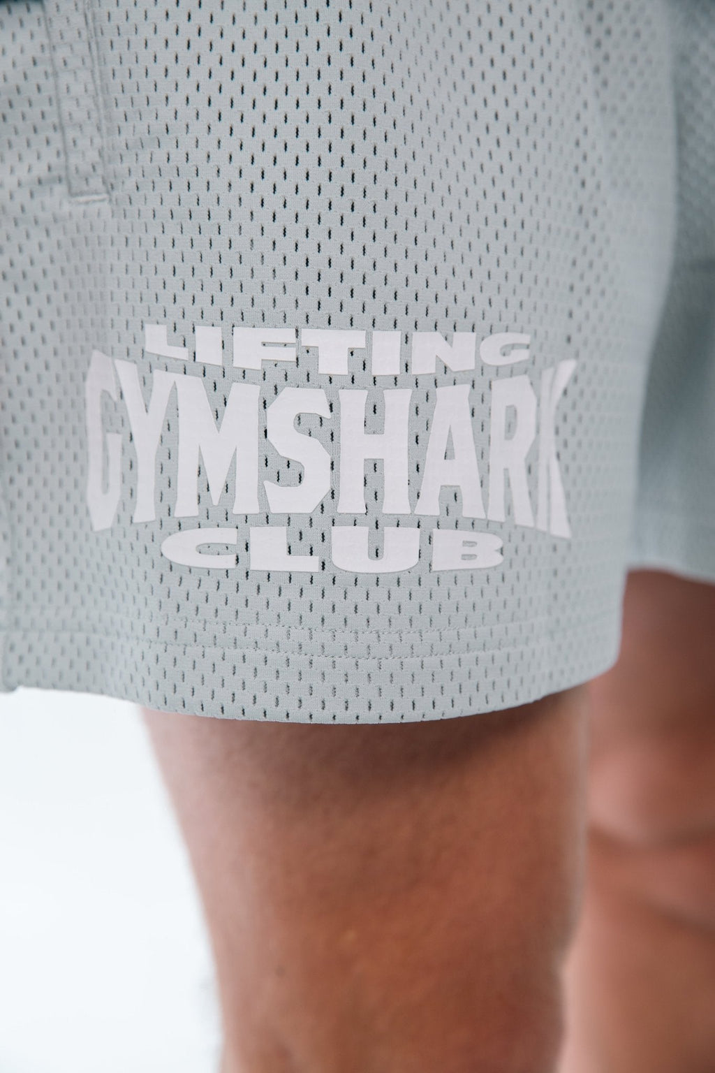 Gymshark Fresh Blue Lifting Club Mesh 5" Shorts