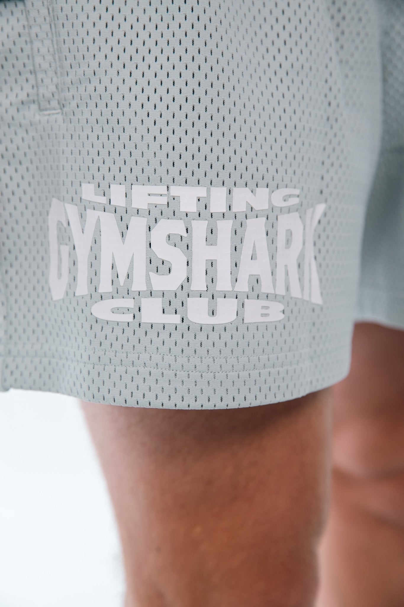 Gymshark Fresh Blue Lifting Club Mesh 5" Shorts