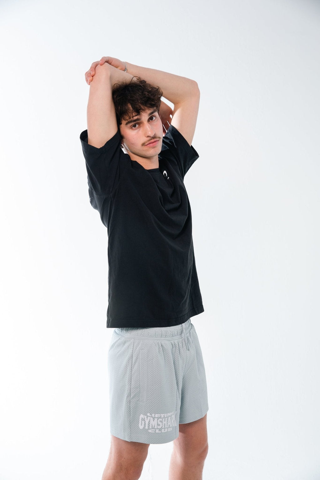 Gymshark Fresh Blue Lifting Club Mesh 5" Shorts