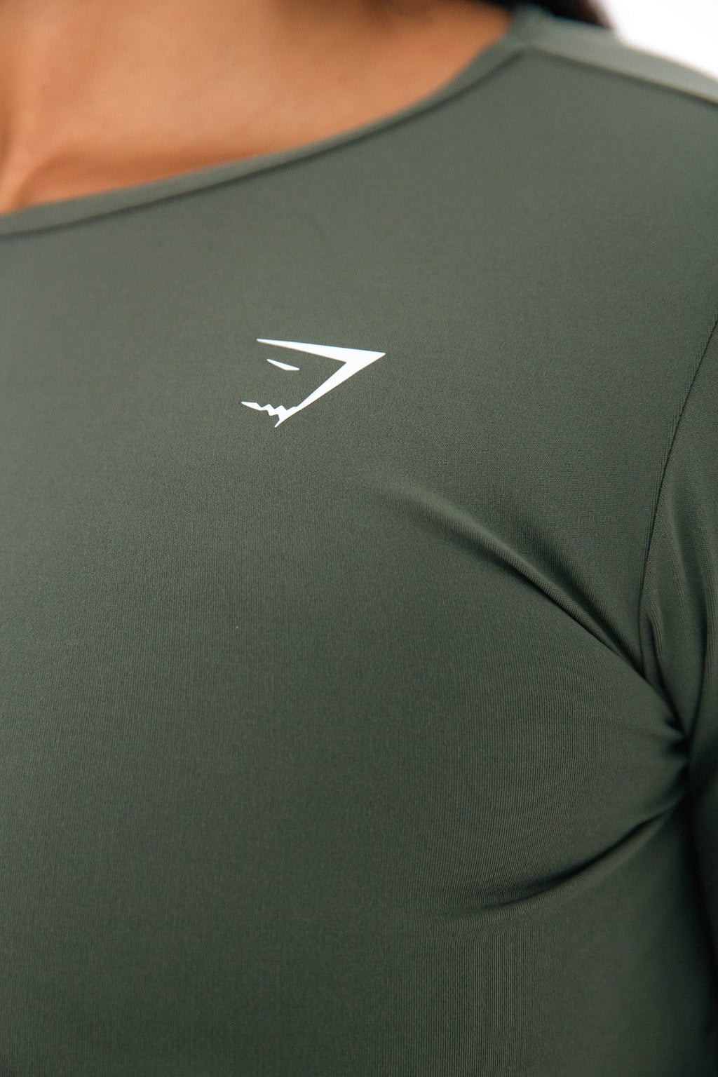 Gymshark Green Everyday Open Back Long Sleeve Top