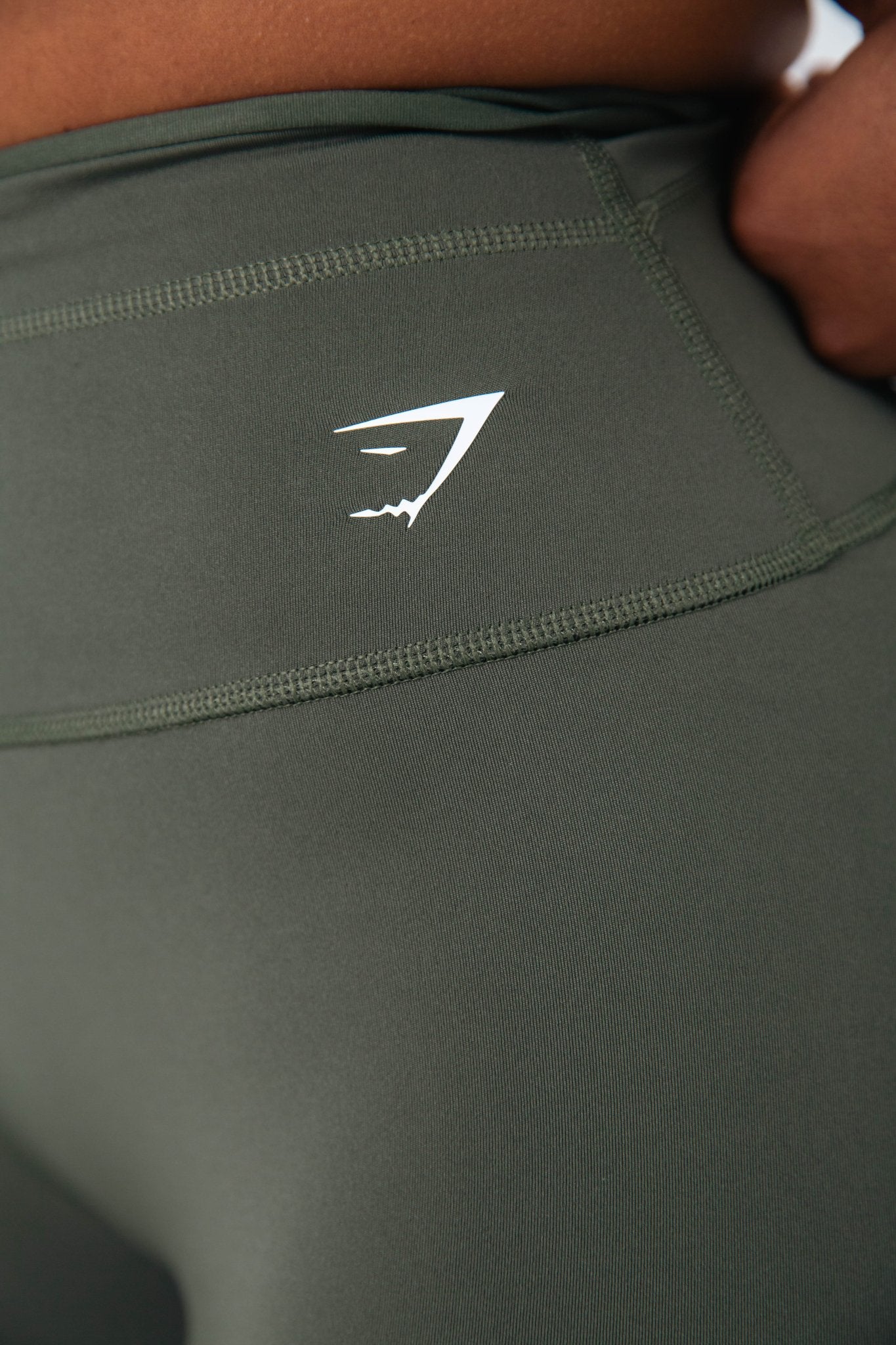 Gymshark Green Ribbon Tie Waisted Short