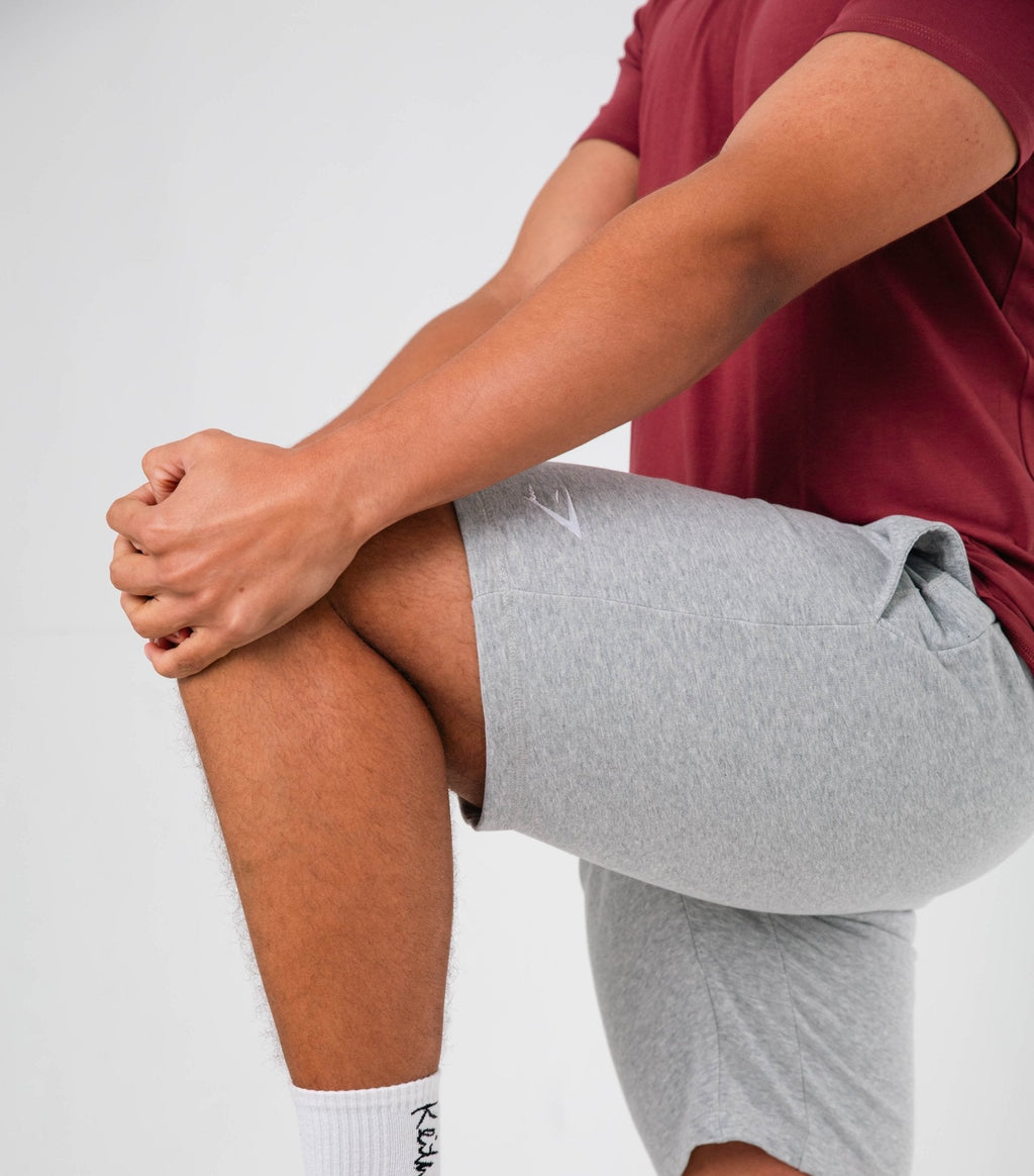 Gymshark Grey Crest 9" Shorts