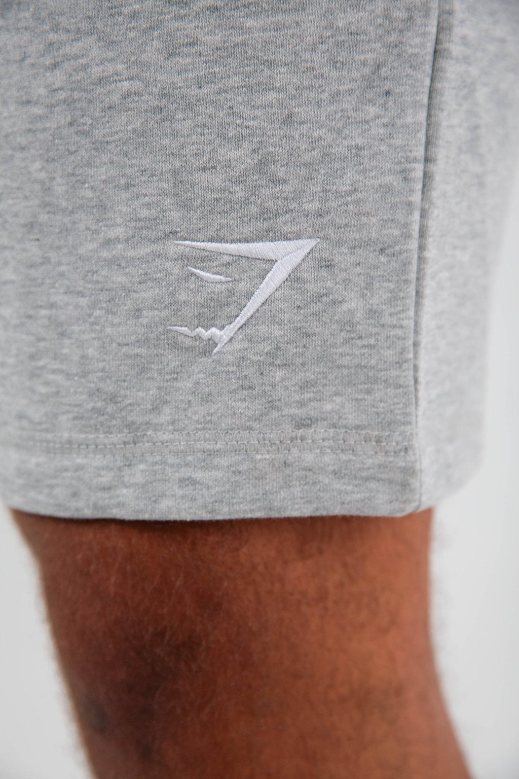 Gymshark Grey Crest 9" Shorts