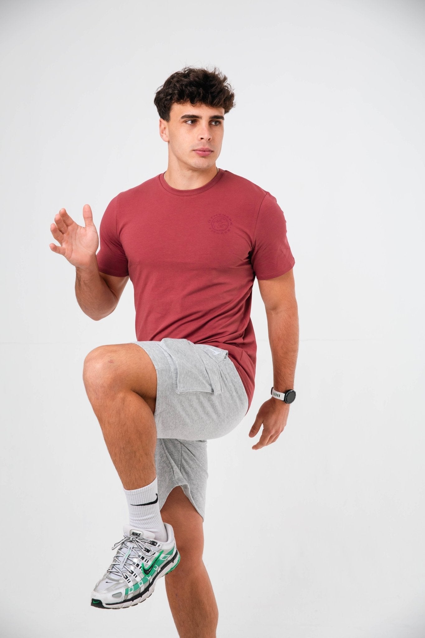 Gymshark Grey Crest Cargo 7" Shorts