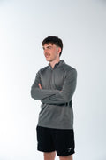 Gymshark Grey Running Dept Quarter Zip