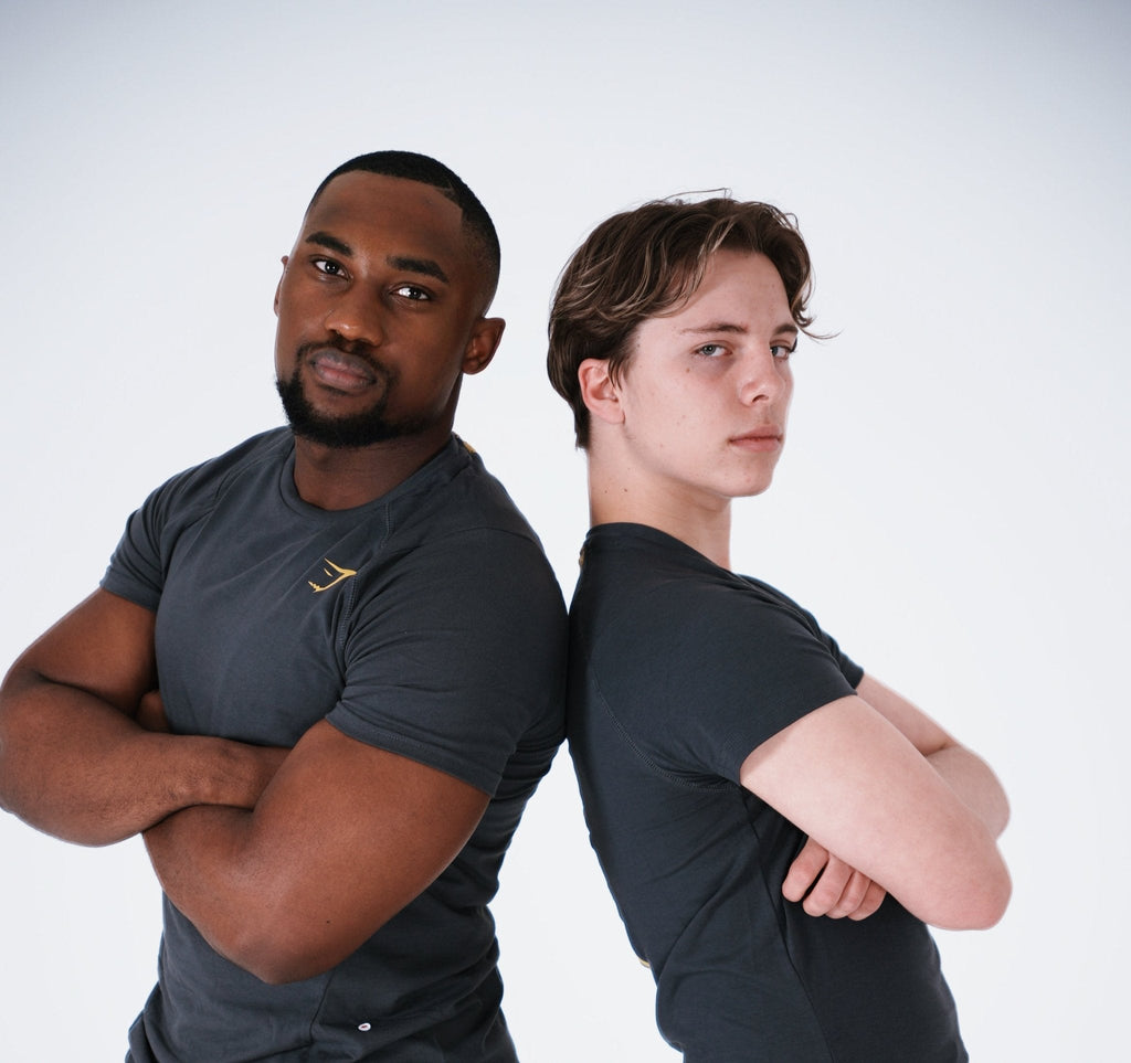 Gymshark Unisex Bold Onyx Grey Tee