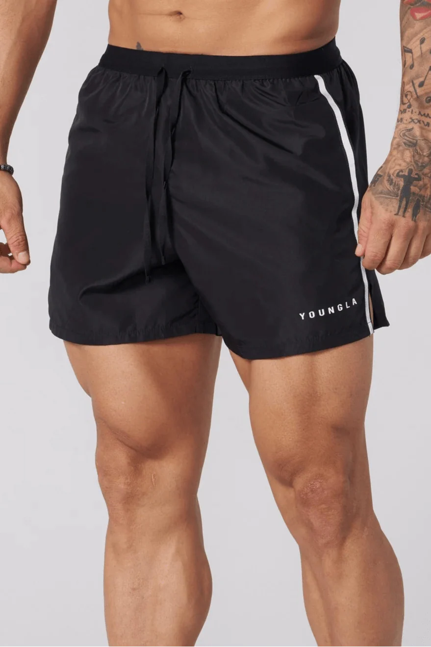 YoungLA Ultra Running Shorts Black